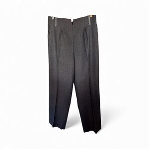 Gianfranco Ferré Women’s Wool Tailored Pants – Gray Italian Designer Trousers